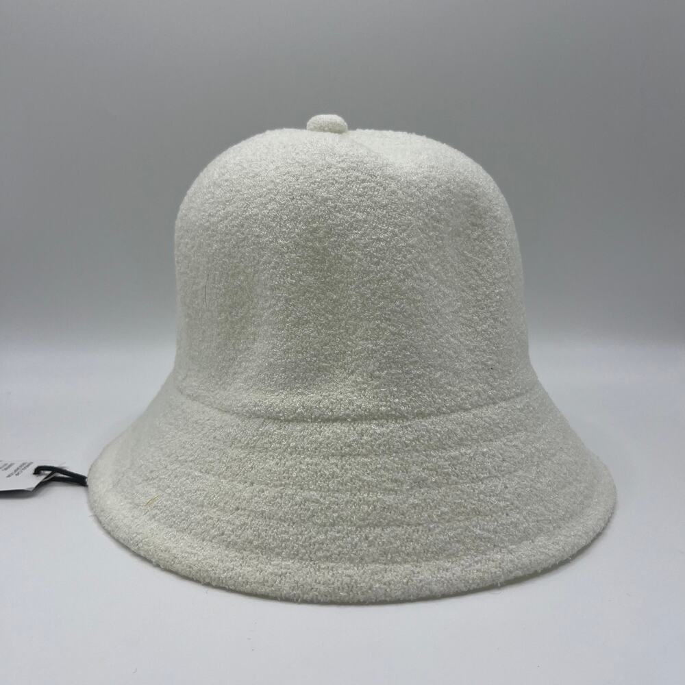2Pcs Kangol Dome Bucket Hat, Unisex Hyuna Style Cap, Black White - Picture 4 of 11